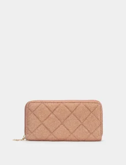 Donna Piazza Italia Donna|Portafogli E Portachiavi<Portafogli da donna in lurex con stella -