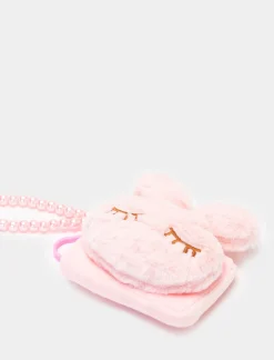 Piazza Italia Portachiavi E Portafogli|Borse E Zaini<Portamonete coniglietto da bambina con manico perle -