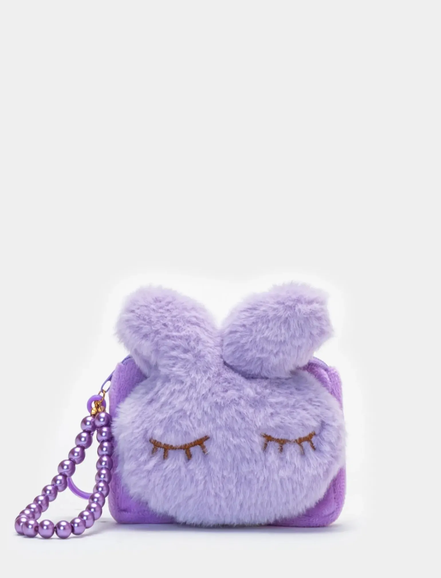 Piazza Italia Portachiavi E Portafogli|Borse E Zaini<Portamonete coniglietto da bambina con manico perle - Lilla