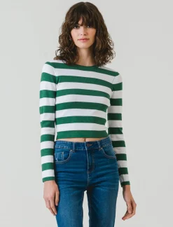 Donna Piazza Italia Donna<Pullover cropped slim fit - -bianco