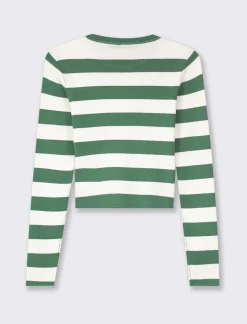 Piazza Italia Pullover cropped slim fit - -bianco Verde New