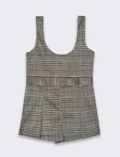 Piazza Italia Bambina|Body E Salopette<Salopette foderata tessuto brillante - Fantasia