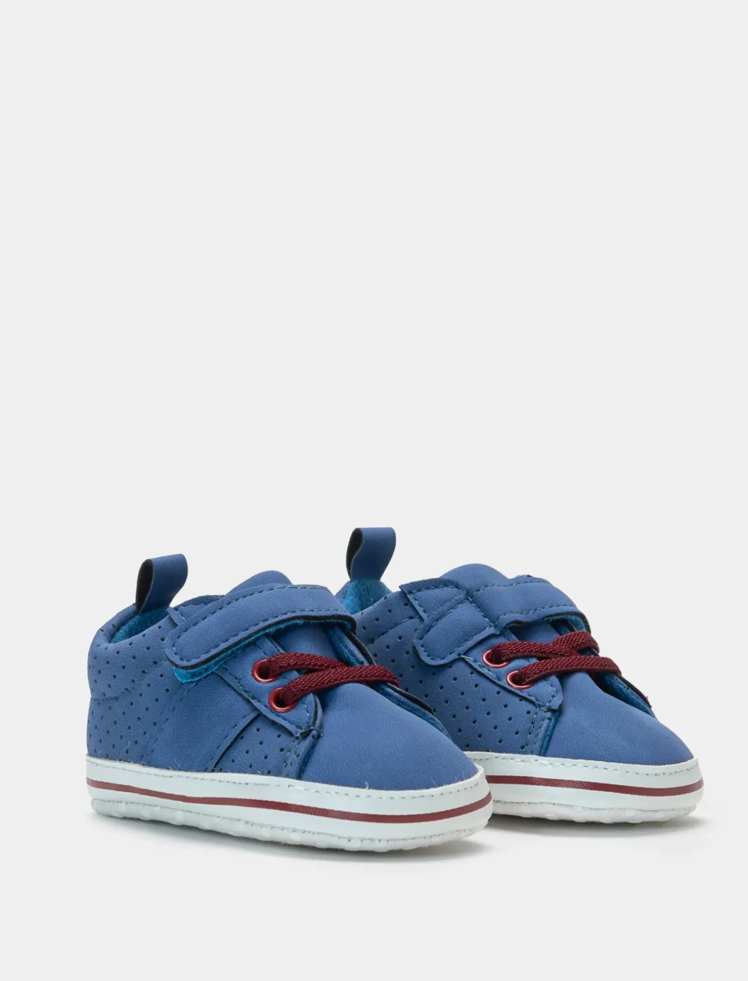 Piazza Italia Scarpa con strappo e suola antiscivolo - Blu Clearance