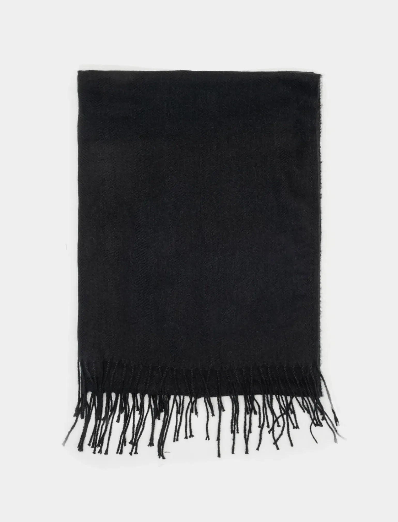 Donna Piazza Italia Foulard E Sciarpe<Sciarpa da donna in tinta unita con frange -