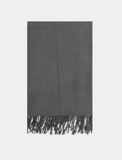 Donna Piazza Italia Foulard E Sciarpe<Sciarpa da donna in tinta unita con frange -