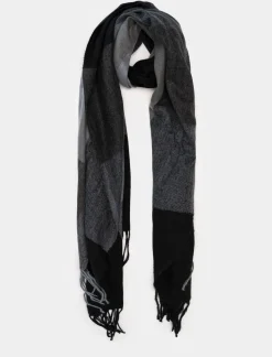 Uomo Piazza Italia Foulard E Sciarpe<Sciarpa da uomo a quadri grandi -