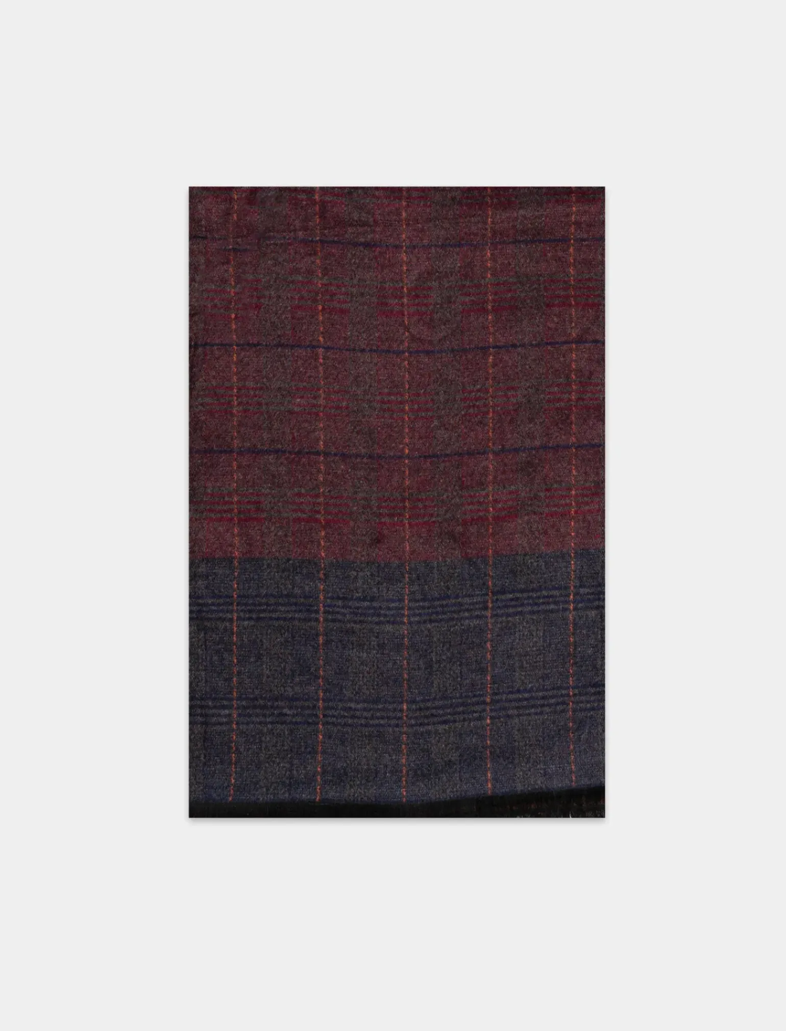 Uomo Piazza Italia Foulard E Sciarpe<Sciarpa da uomo a quadri e spigato -