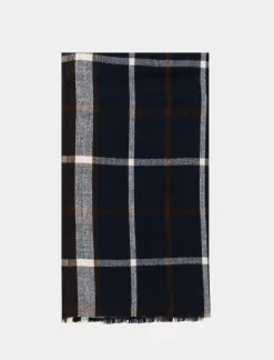 Uomo Piazza Italia Foulard E Sciarpe<Sciarpa da uomo a quadri con frange -