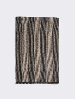 Uomo Piazza Italia Foulard E Sciarpe<Sciarpa da uomo a righe e spigato -