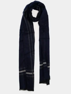 Uomo Piazza Italia Foulard E Sciarpe<Sciarpa da uomo con microfantasie - -grigio