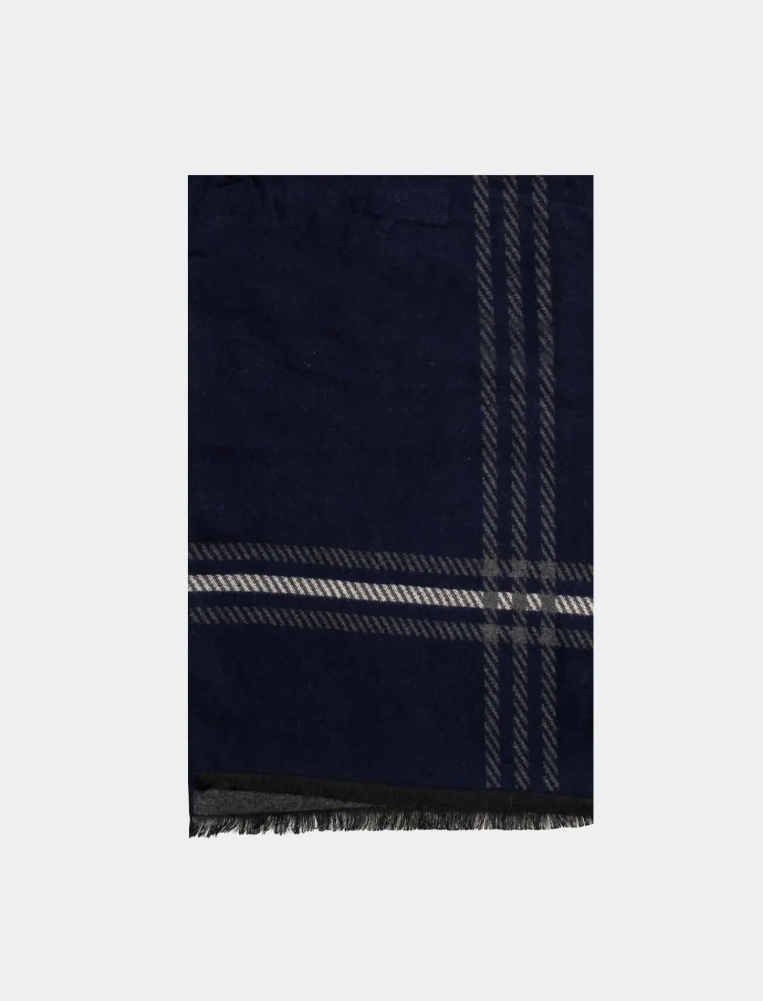 Uomo Piazza Italia Foulard E Sciarpe<Sciarpa da uomo con microfantasie - -grigio