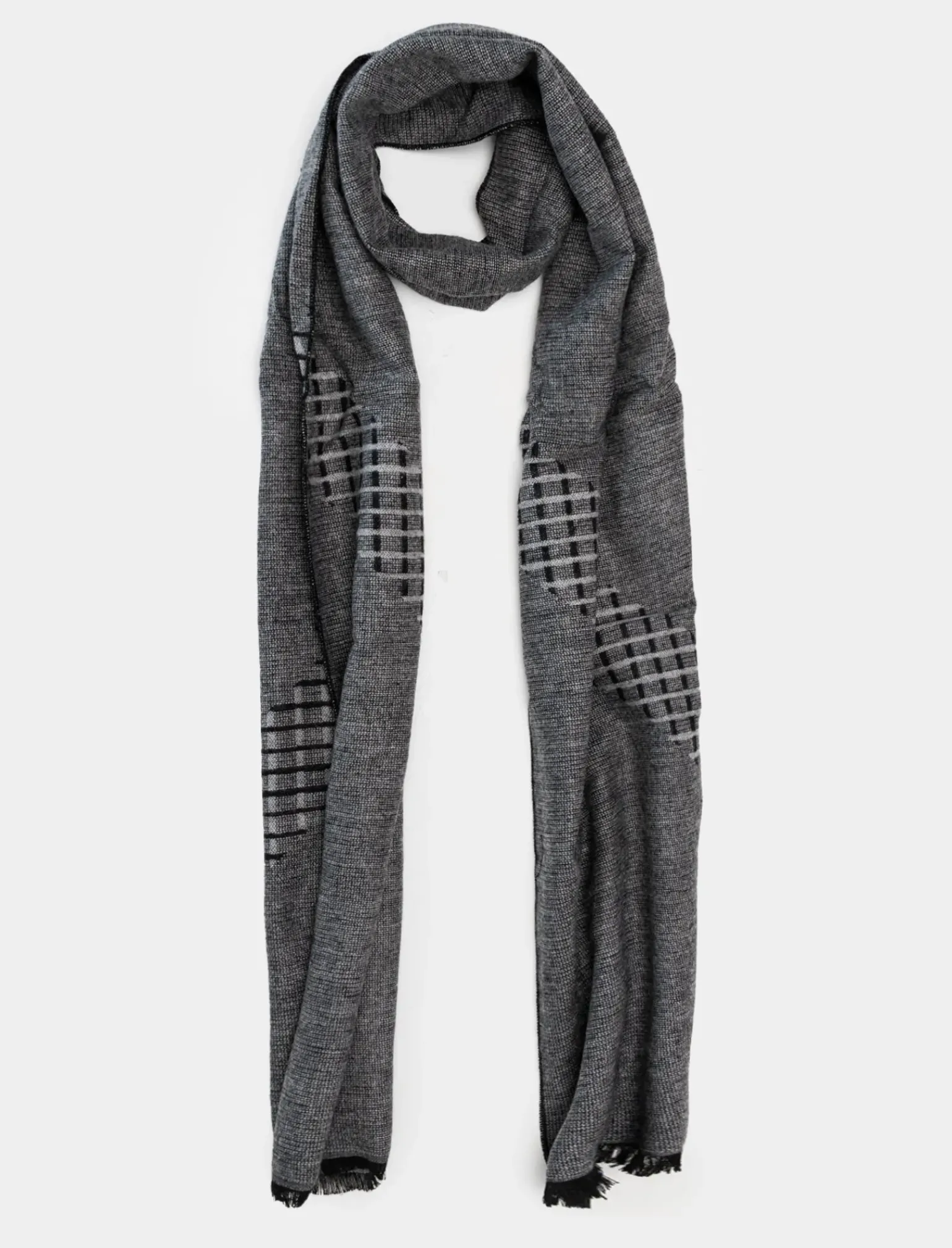 Uomo Piazza Italia Foulard E Sciarpe<Sciarpa da uomo con microfantasie -