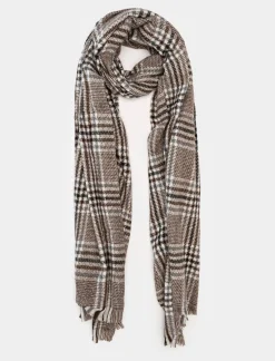 Uomo Piazza Italia Foulard E Sciarpe<Sciarpa da uomo in piè de poul -