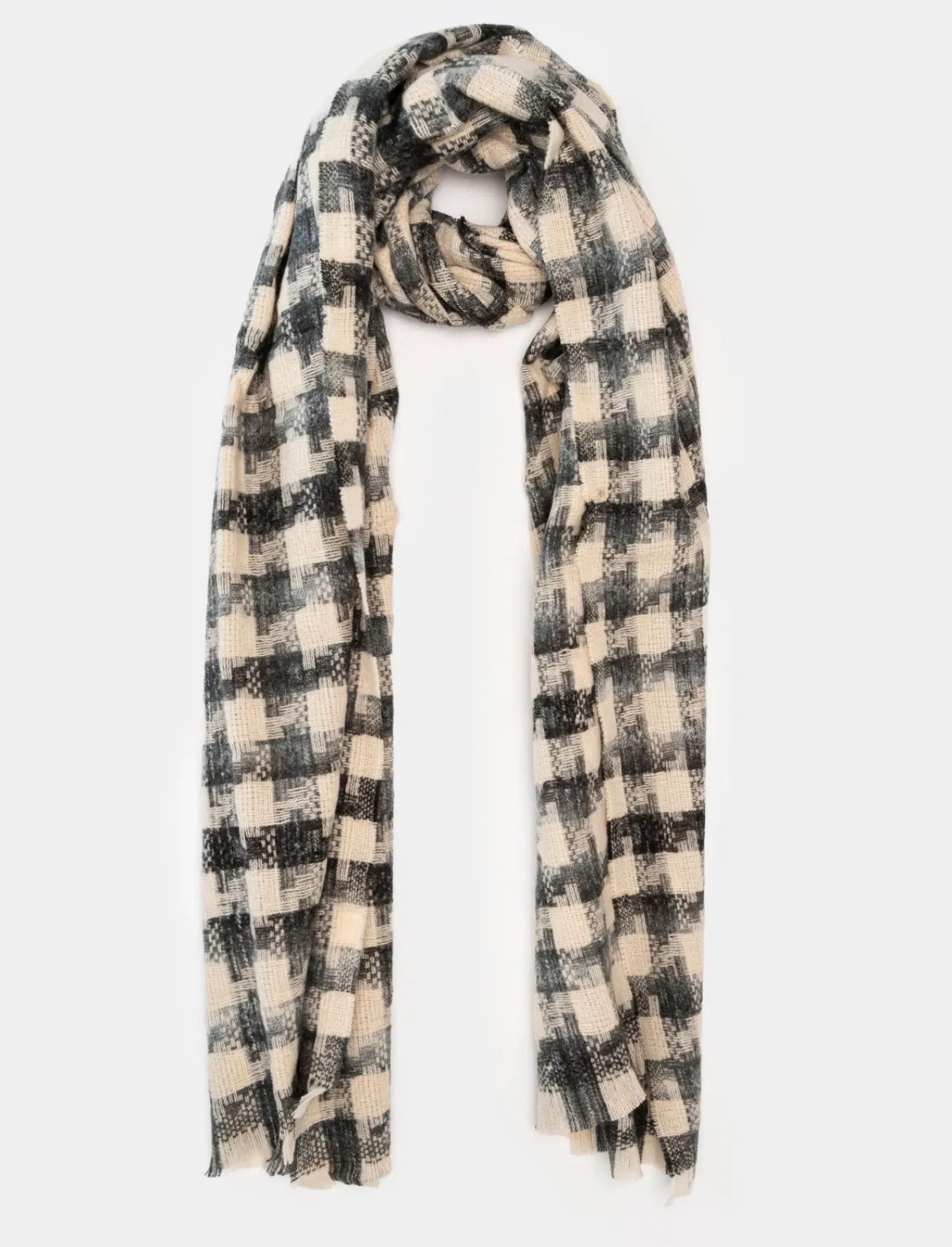 Uomo Piazza Italia Foulard E Sciarpe<Sciarpa da uomo in piè de poul -