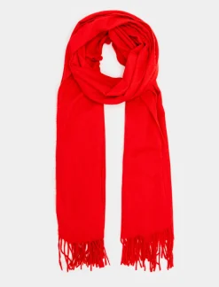 Donna Piazza Italia Foulard E Sciarpe<sciarpa donna unito c/frange -