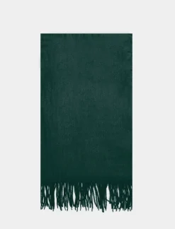 Donna Piazza Italia Foulard E Sciarpe<sciarpa donna unito c/frange - petrolio