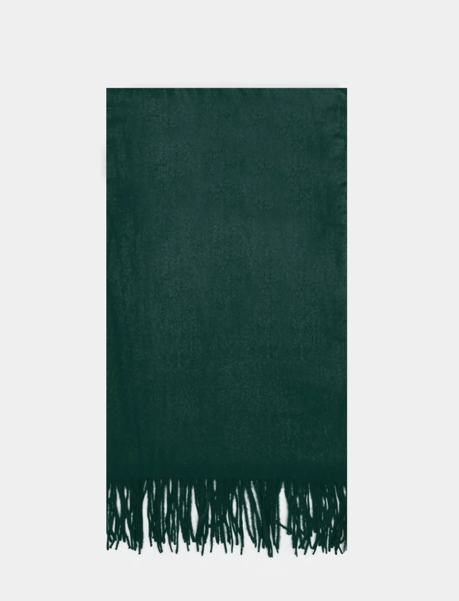 Piazza Italia sciarpa donna unito c/frange - petrolio Verde Discount