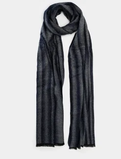 Uomo Piazza Italia Foulard E Sciarpe<Sciarpada uomo con viscosa a righe -