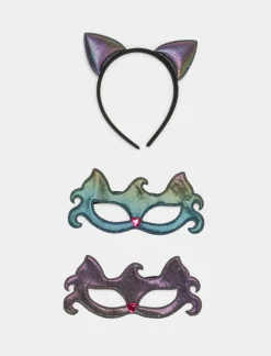 Donna Piazza Italia Accessori Capelli<Set maschere da donna Halloween -