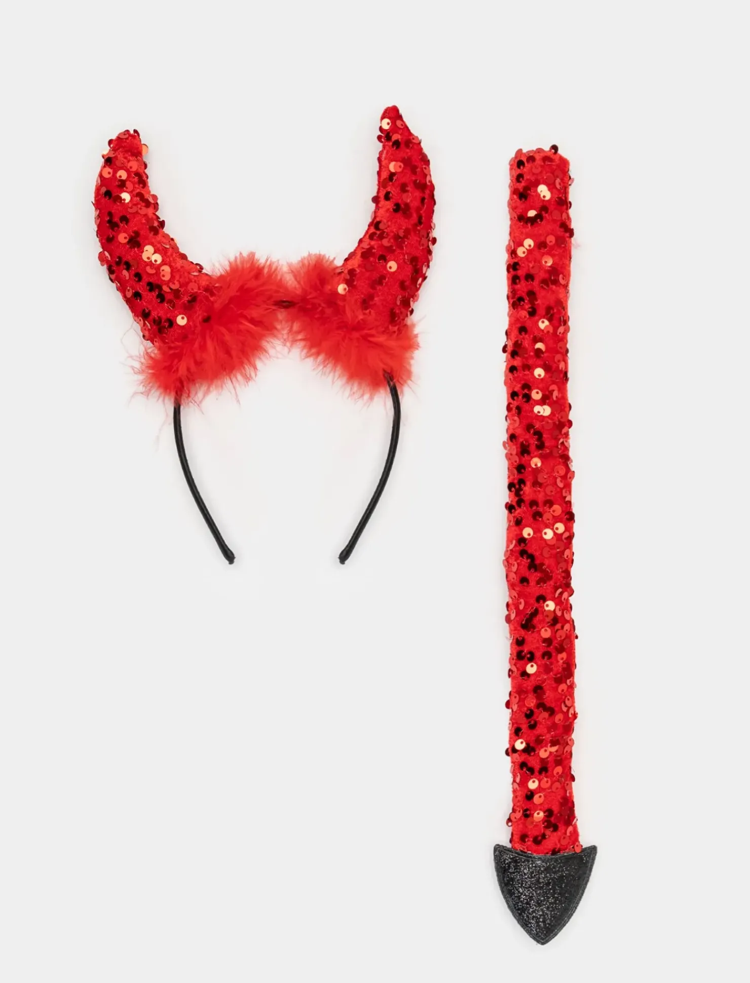 Piazza Italia Set maschere da donna Halloween - Rosso New