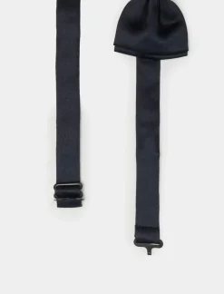 Uomo Piazza Italia Uomo|Cravatte E Papillon<Set papillon con pochette da uomo - -blu