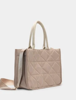 Donna Piazza Italia Donna|Borse E Zaini<Shopper da donna con trapuntatura in nylon -