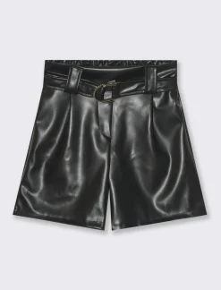 Piazza Italia Bambina|Gonne E Shorts<Short effetto pelle da bambina -