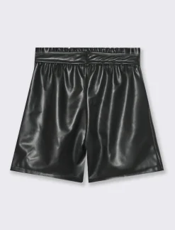 Piazza Italia Bambina|Gonne E Shorts<Short effetto pelle da bambina -