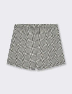 Piazza Italia Bambina|Gonne E Shorts<Short finta gonna con pieghe laterali sul davanti e fantasia pied de poule - Fantasia