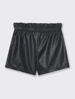 Piazza Italia Bambina|Gonne E Shorts<Short in fintapelle. - Nero