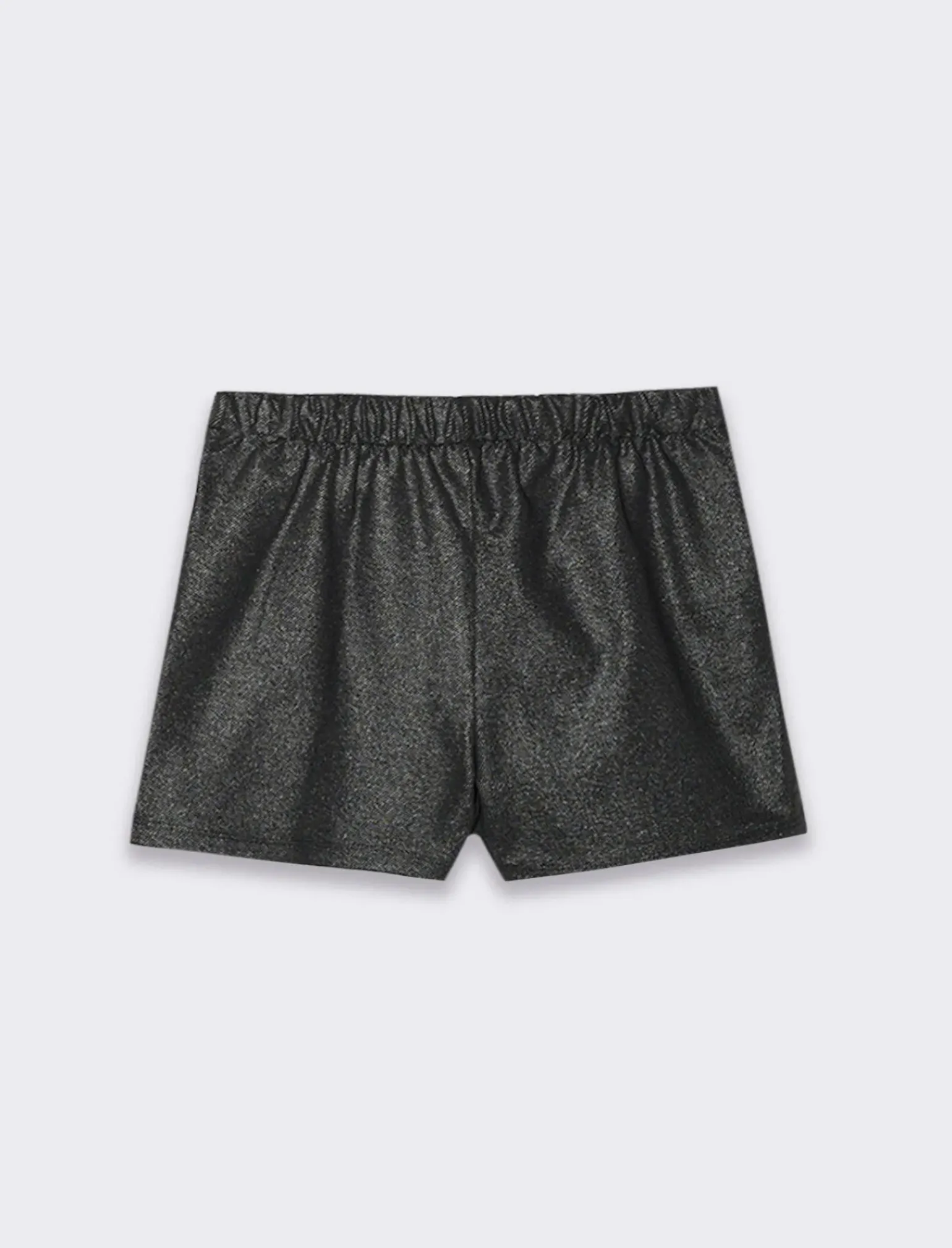 Piazza Italia Bambina|Gonne E Shorts<Short panta-gonna in tessuto elastico laminato e ccassorio-fibbia sul davanti -