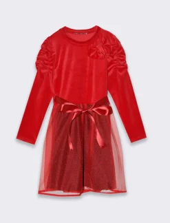 Piazza Italia Bambina|Abiti E Tute<Shorts da bambina in panno - Rosso