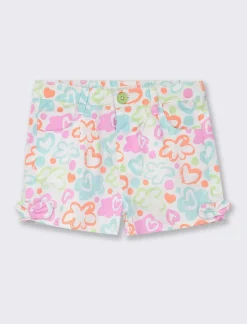 Piazza Italia Neonata<Shorts fantasia con elastico regolabile -