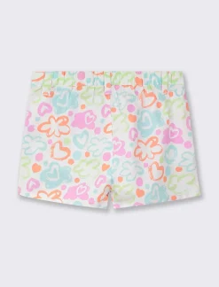 Piazza Italia Neonata<Shorts fantasia con elastico regolabile -