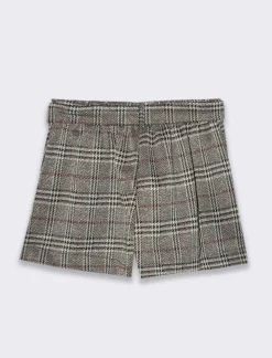 Piazza Italia Bambina|Gonne E Shorts<Shorts tessuto brillante con cintura - Fantasia