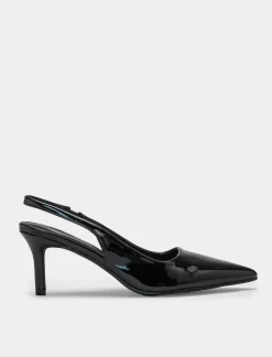 Donna Piazza Italia Donna|DéColletè<Slingback a punta in poliuretano e tacco a spillo -