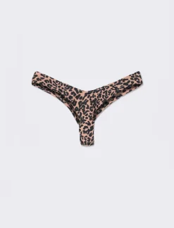 Donna Piazza Italia Donna<Slip mare modello V da donna - Leopardato