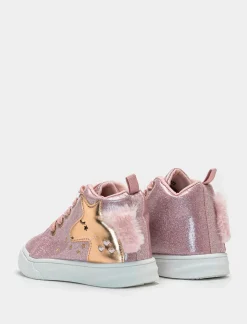 Piazza Italia Bambina<Sneakers a collo alto con applicazione unicorno -