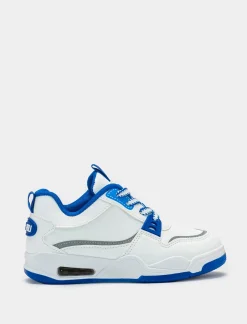 Bambino Piazza Italia Bambino|Sneakers<Sneakers a collo alto con riporti blu e grigio -