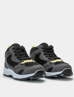 Bambino Piazza Italia Bambino|Sneakers<Sneakers a collo alto in poliuretano e inserti -