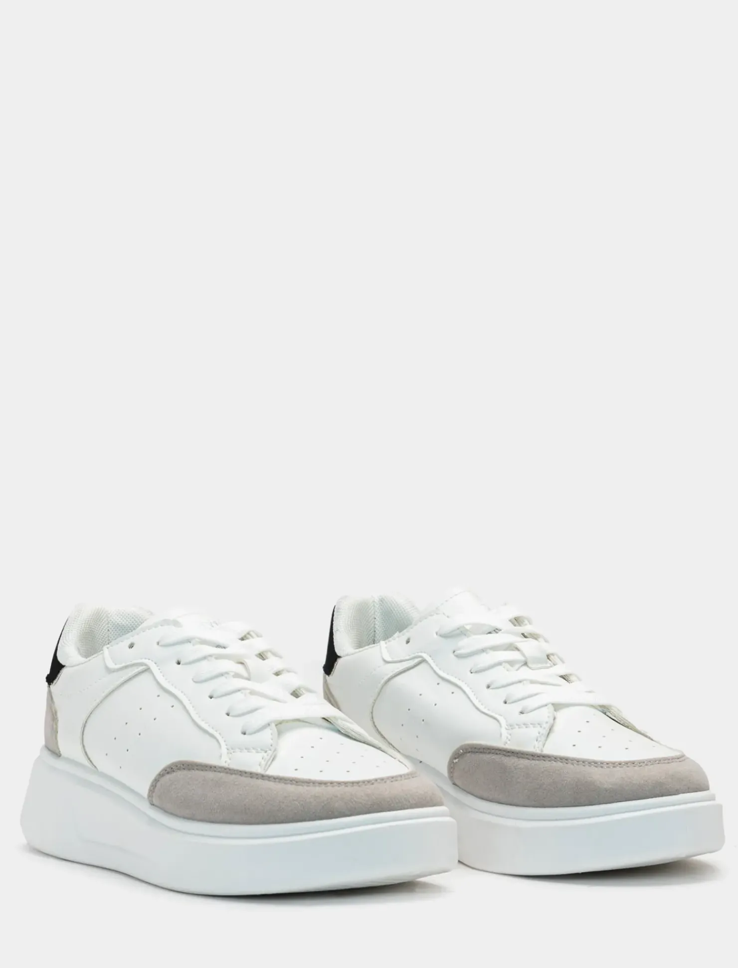 Piazza Italia Sneakers con multielementi in contrasto - Bianco Hot