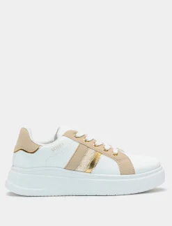 Donna Piazza Italia Donna|Sneakers<Sneakers con riporti combinati -