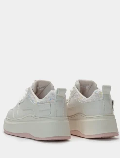 Donna Piazza Italia Sneakers<Sneakers con riporto in tessuto tweed -