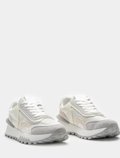 Donna Piazza Italia Donna|Sneakers<Sneakers in canvas con inserti -