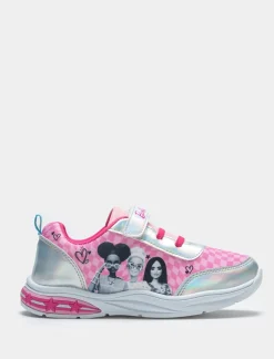 Piazza Italia Sneakers light con strappo con stampa Barbie. - Rosa Hot