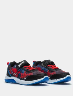 Bambino Piazza Italia Bambino|Sneakers<Sneakers light con strappo e stampa Spiderman - -blu