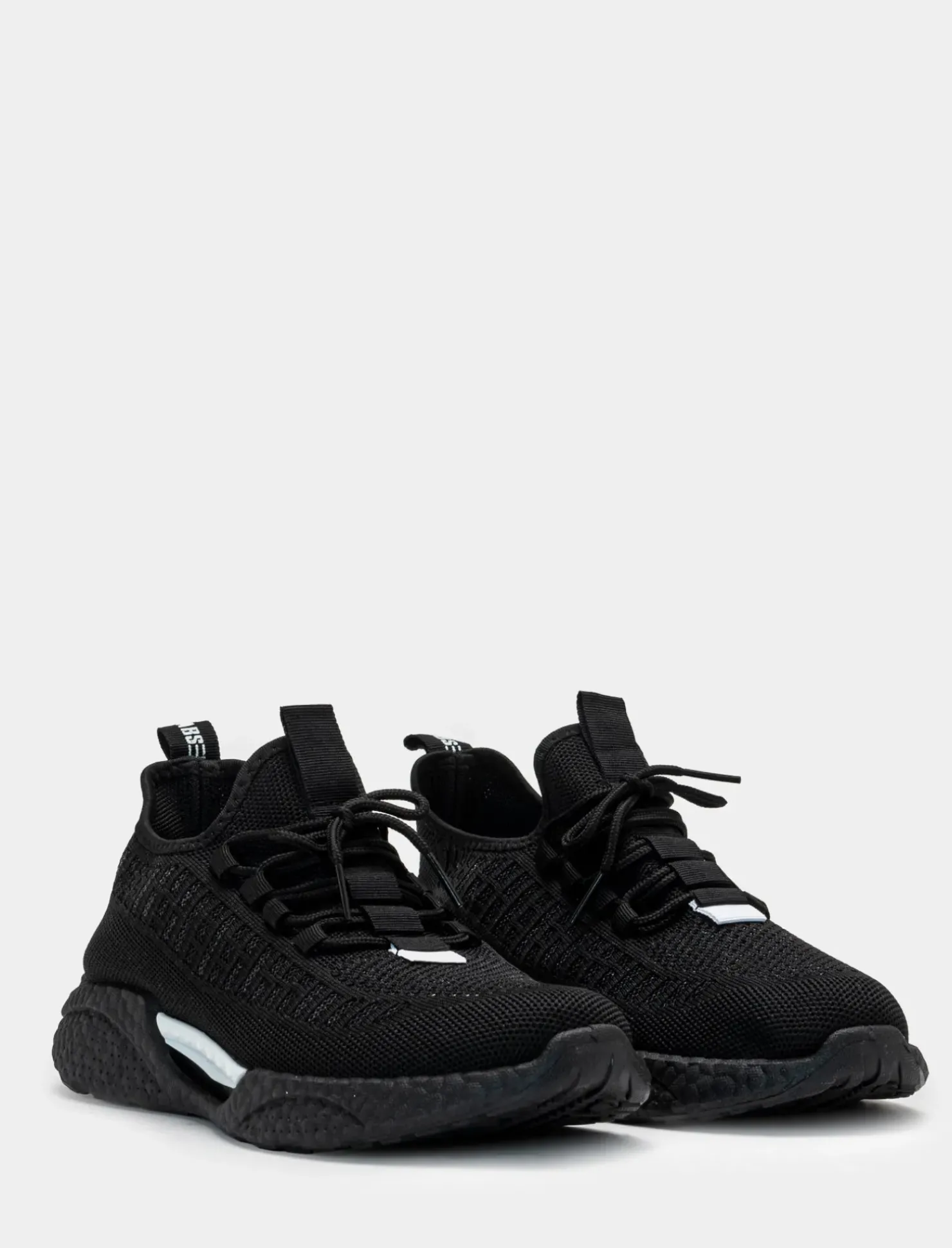 Piazza Italia Sneakers running in tessuto tecnico - Nero Clearance