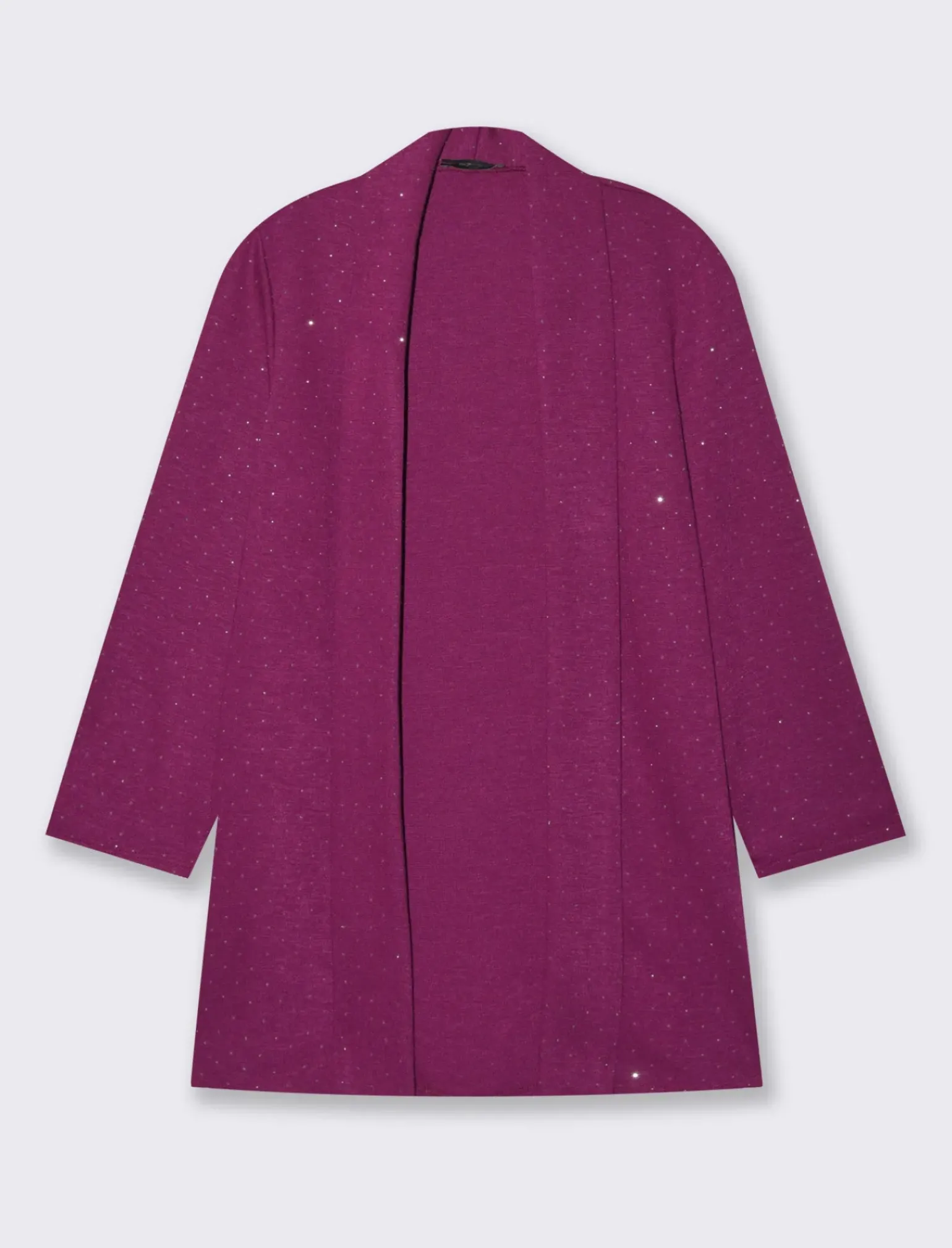 Donna Piazza Italia Giacche E Blazer<SPOLVERINO CON STRASS - Magenta