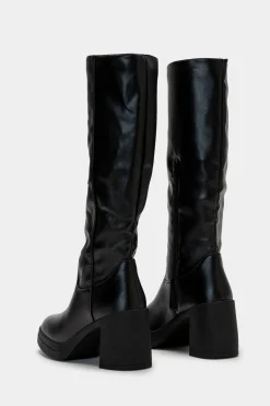 Piazza Italia Stivale al ginocchio con tacco 80 mm - Nero Store