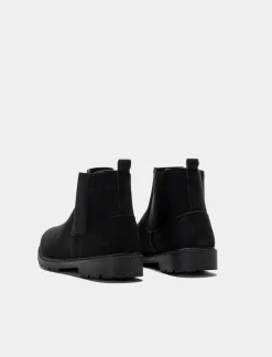 Uomo Piazza Italia Stringate E Mocassini|Stivali<Stivale in poliuretano opaco con fasce elastiche lateriali -